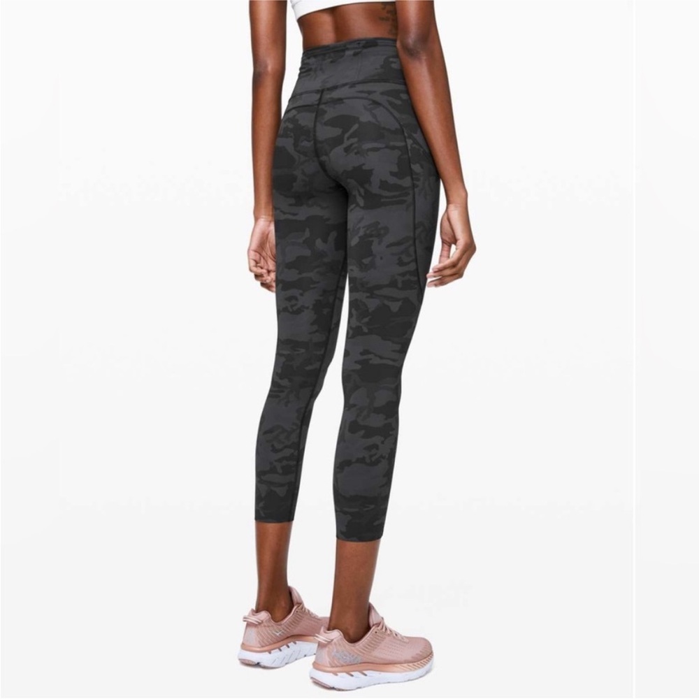 Lululemom Fast and Free Tight 25” Camo 4